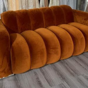 Zoe velvet 2 seater couch